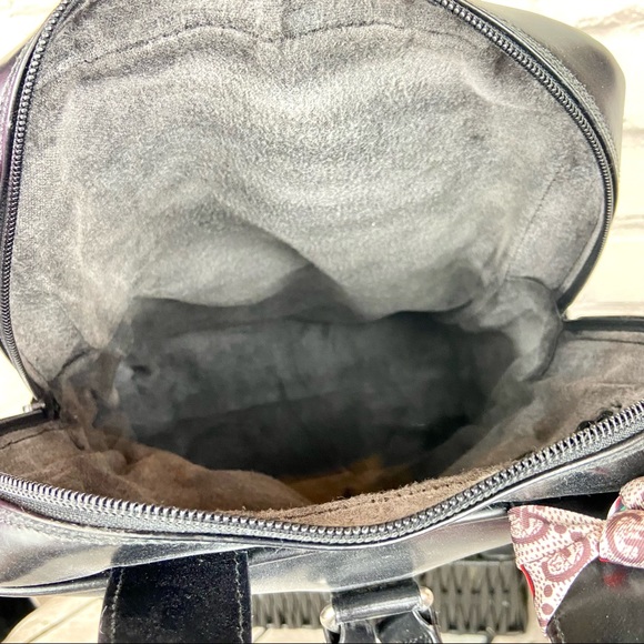Gucci SOHO black leather backpack with organizer and scarf - Picture 7 of 16